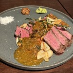 座standbar Base - 牛のトウガラシステーキ〜チミチュリソース〜 ¥2,000