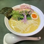 中華そば とり木瓜 - 料理写真:貝塩そば細麺