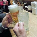 高木鮮魚店 - 何度目かの乾杯