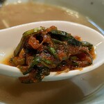 らあめん花月嵐 - 壺ニラ