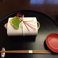 日本料理 幸庵 - 始まりは銀杏です。