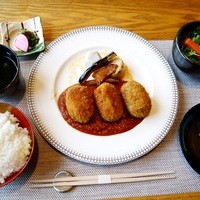 京都牛懐石 稲吉 - 京都牛コロッケランチ