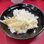 王道家直系 IEKEI TOKYO - 半ライスにいろいろのせてみる