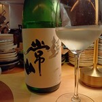 六本木 大皿焼肉 老中 - 福井 常山 純米辛口 五百万石 (グラス) ¥968