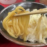 王道家直系 IEKEI TOKYO - 麺やわらかめはライスのおかずになる事を知りましたw