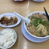 来来亭 - 餃子定食のラーメンこってりに変更