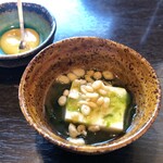 ごだいご - 青のり豆腐