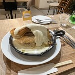 たまご専門店 TAMAGOYA常総レストラン - とろ〜りチーズと茨城県産白菜のミルフィーユオムバーグ〜白菜ポタージュ仕立て〜/¥2,035