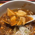 鶏白湯らーめん 自由が丘蔭山 - ♬(ノ゜∇゜)ノ♩麻婆あっぷ