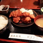 代官山 やまびこ - ランチのから揚げ定食