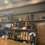 食道やま - カウンターからの景色