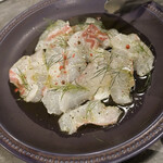 マルカドール - 白身魚のカルパッチョ