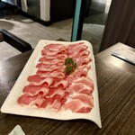 青花驕麻辣鍋台北中山北店 - 【お肉】特選豚肩ロース