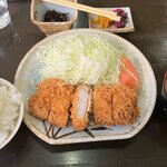 かつ城 - らんち　厚切りロースかつ定食
