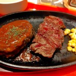 ステーキハウス88Jr. - ハンバーグ＆Jrステーキ@1,958