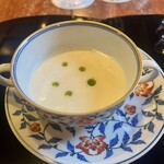 八王子うかい亭 - 蕪のポタージュ