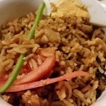 イーマサラ - チキンビリヤニ 取り分け後。