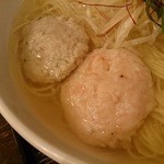 鱈＋海老つみれ、軟骨入り鶏つくね