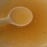 麺屋海神 - あっさりスープ