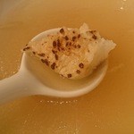 麺屋海神 - おにぎり投入