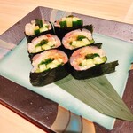 鮨ト和食いちり - さんまのあて巻