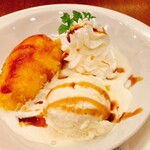 ロイヤルホスト - スイートポテトとバニラアイス