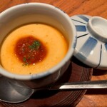 焼鳥 美鶏 - 餅とチーズの茶碗蒸し