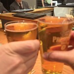 焼鳥 美鶏 - カンパーイ♡