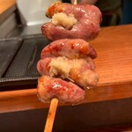焼鳥 美鶏 - ハツ♪