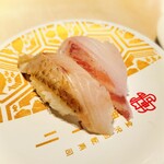 金沢回転寿司 輝らり - のどぐろ、スズキ