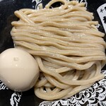 松戸富田麺絆 - 濃厚つけ麺並盛り、味玉