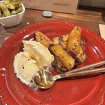 南国酒場PORCO - 鳴門金時大学芋アイスのっけ