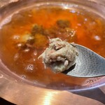 柳町 - 鴨団子投入