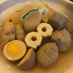 ニ太キ - おでん盛り合わせ