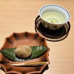 日本料理FUJI - 【写真⑳】栗きんとん、川根茶