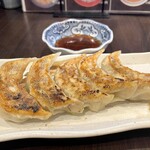 がんこや - 季節の餃子 (舞茸)