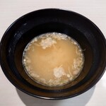 魚べい 学芸大学駅前店 - オニオンスープ