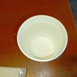 上州屋 - お冷や(紙コップ)