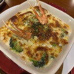 すいすい - 北海道ズワイガニとブロッコリーのグラタン