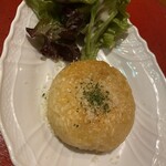 すいすい - ゴルゴンゾーラチーズの焼きおにぎり