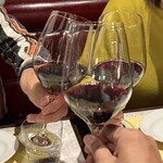 ＆GRILL - ビステッカを前に赤ワインに移行