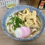 旦過うどん - ごぼう天うどん