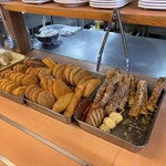 キリン - 料理写真:時間が遅くなったので天ぷら類の種類は少なくなってたけど、それでも充分満足　^_^