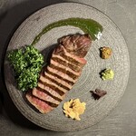 ミートタケシ - 厳選和牛のステーキ120g！絶対頼んで欲しい！