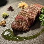 ミートタケシ - 厳選和牛のステーキ120g