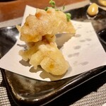 和洋酒彩 河童 - 蛸の天ぷら(ハーフサイズ)