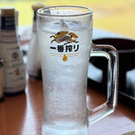 エヴァンタイユ ゴルフクラブ レストラン - 芋焼酎ソーダ割り