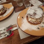 薔薇絵亭 - さつまいもとアイスのパイ