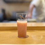 美味いもん屋 わ多なべ - 桃ジュースうまあああ！