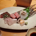 割烹 千代 - 追加で頂いた刺身